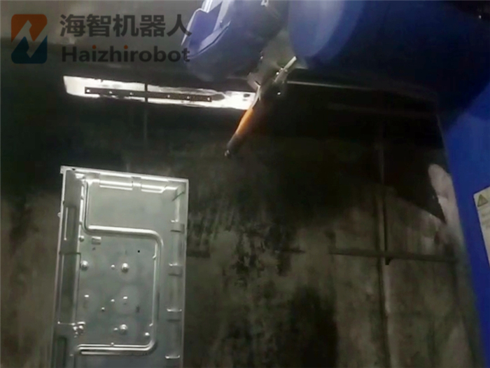 電視機(jī)配件噴涂機(jī)器人（機(jī)箱后蓋，前面板、中框）(圖1)