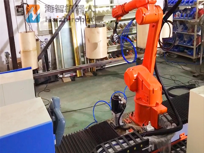 機(jī)器人跟蹤噴涂 在線移動同步跟蹤控制