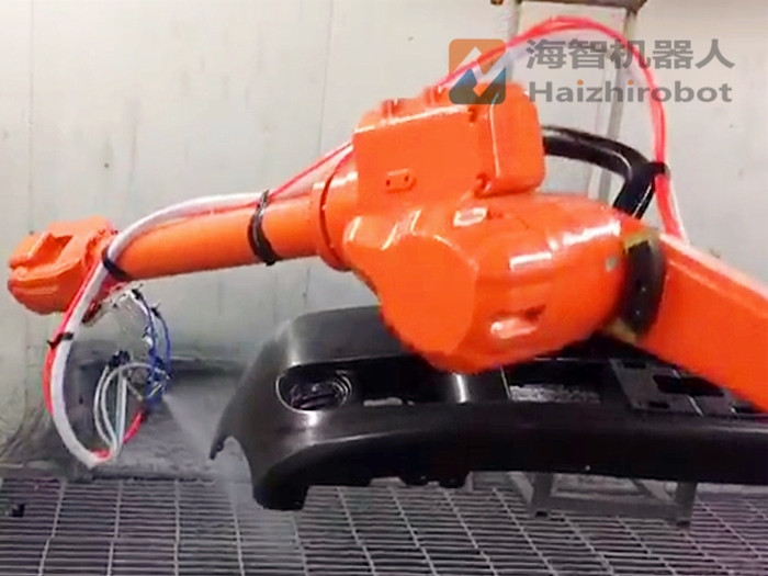 新項目-汽車保險杠噴涂機(jī)器人訂單(圖1)